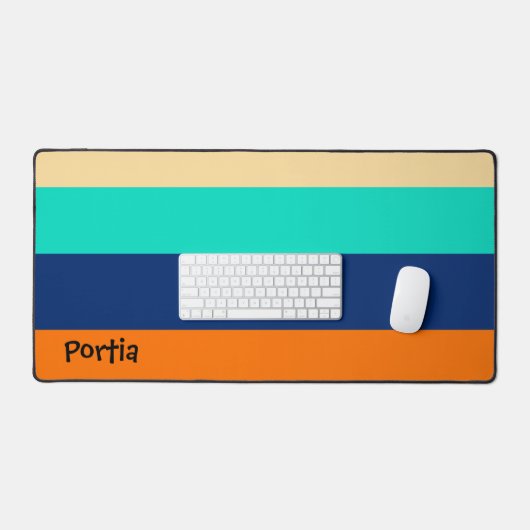 Lignes multicolores à motif (Clavier et souris)