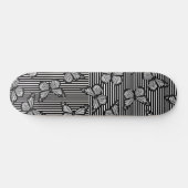 Lignes N Papillons Skateboard (Horz)