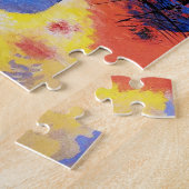 Lignes noires puzzle de Kandinsky (Côté)