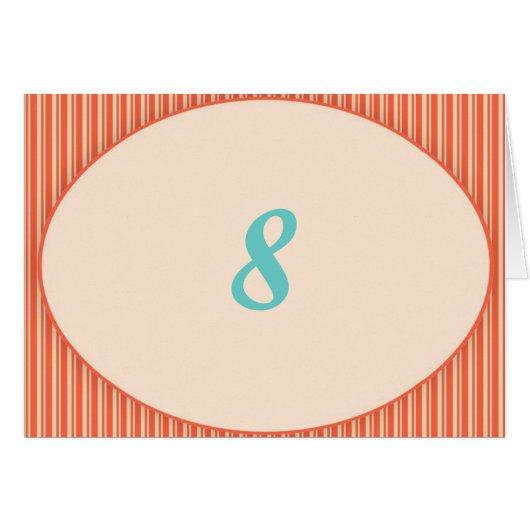 Lignes oranges modèle de tente de Tableau (Devant Horizontal)