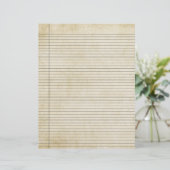 Lignes papier vintages 3 (Debout devant)