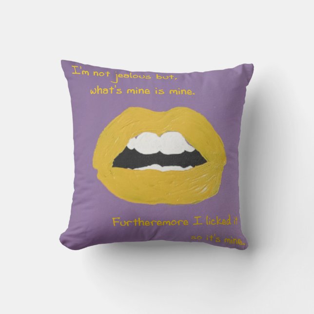 Lignes ringardes pour coussin de la Saint-Valentin (Recto)
