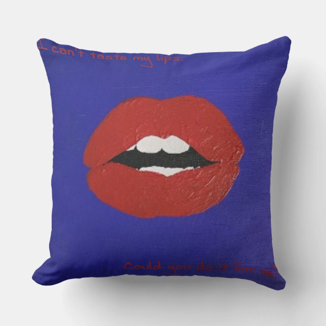Lignes ringardes pour coussin de la Saint-Valentin (Recto)