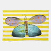 Lignes serviette de cuisine papillon (Horizontal)