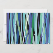 LIGNES SIMPLES Bat Bar Mitzvah Invitation (Dos)