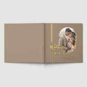 Lignes simples et élégantes Mariage photo ovale (Complet)