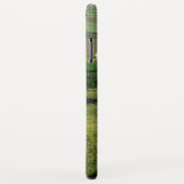 Lignes sinueuses dans le coque iphone vert de la (Dos/Droite)