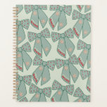 Lignes vertes Sage<br><div class="desc">Vaches de Noël Vertes Sage - Rubans Coquette.</div>