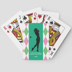 Ligue de golf des dames - Cartes à jouer