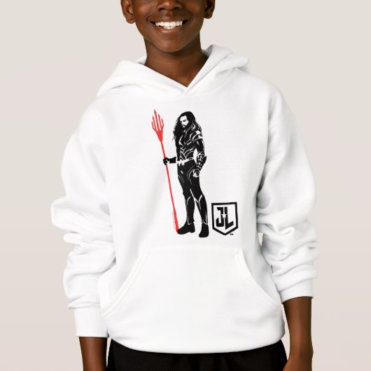 Ligue de Justice | Aquaman Pose Noir Pop Art (Devant)