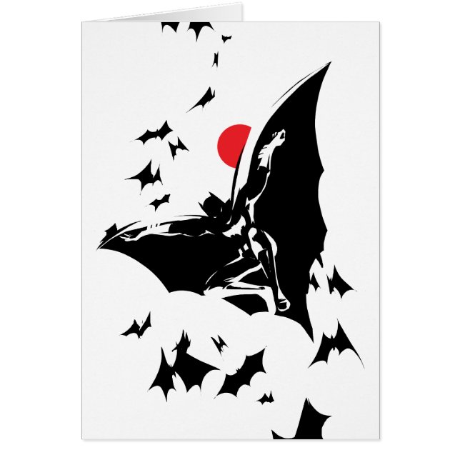 Ligue de Justice | Batman dans le nuage de chauves (Devant)