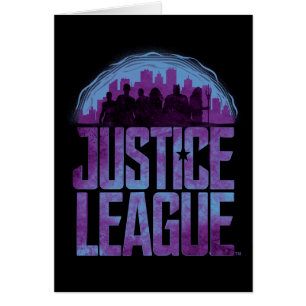 Ligue de Justice Justice League City Silhouette