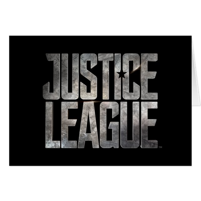 Ligue de Justice | Logo métallique de la Ligue de  (Devant horizontal)