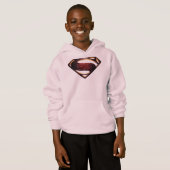 Ligue de Justice | Symbole de superman métallique (Devant entier)