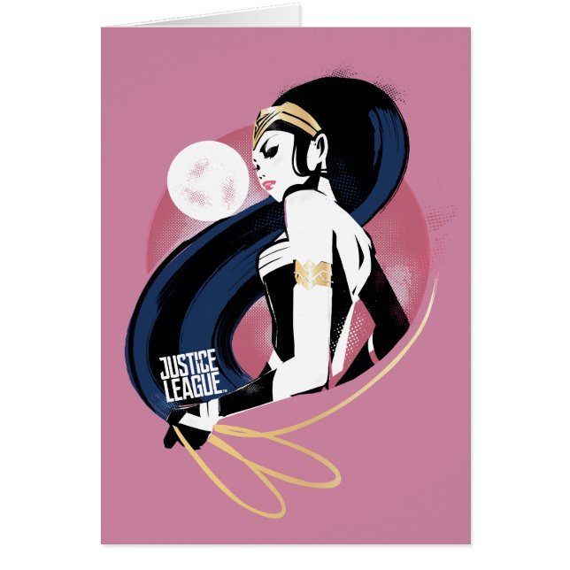 Ligue de Justice | Wonder Woman Profil Pop Art (Devant)
