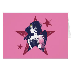 Ligue de Justice   Wonder Woman & Stars Pop Art