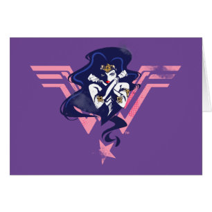 Ligue de Justice   Wonder Woman & Symbol Pop Art