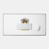 Ligue de softball père fille design vectoriel vint (Clavier et souris)