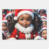 Ligue des Dames Santas Feuilles d'enveloppement (3 (Devant)