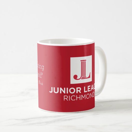 Ligue junior de Richmond Mug (Devant droit)