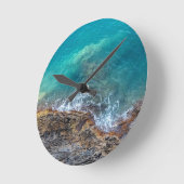 Ligurische golven ronde klok (Hoek)