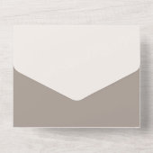 Lihue Faire-part de mariage (Verso)