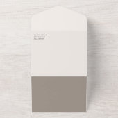 Lihue Faire-part de mariage avec QR Code RSVP (Dehors)