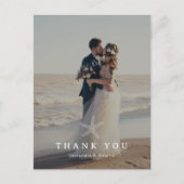 Lihue Wedding Foto Hartelijk dank Briefkaart (Voorkant)