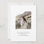 Lihue Wedding Save the Date (Achterkant)