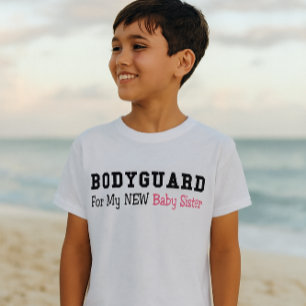 Lijfwacht voor Mijn Nieuwe T-shirt van de Zuster
