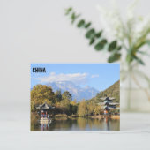 Lijiang, Carte postale chinoise (Debout devant)