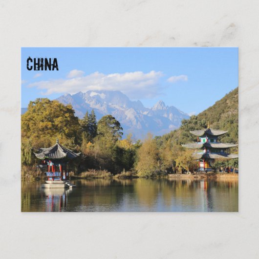 Lijiang, China Briefkaart (Voorkant)