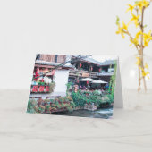 Lijiang, China, Old Town Kaart (Gele Bloem)