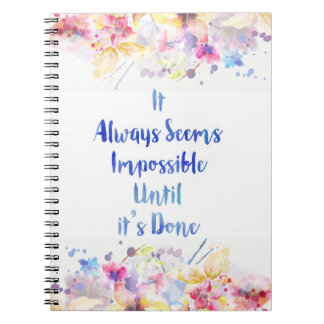 Lijkt onmogelijke Journal Notitieboek