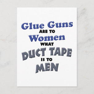 Lijm Pistolen Briefkaart