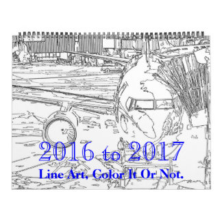 Lijn 2016-2017 Art Agenda Kalender