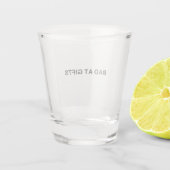 Lijn 6 van I, Sinkgat Shot Glas (Achterkant)