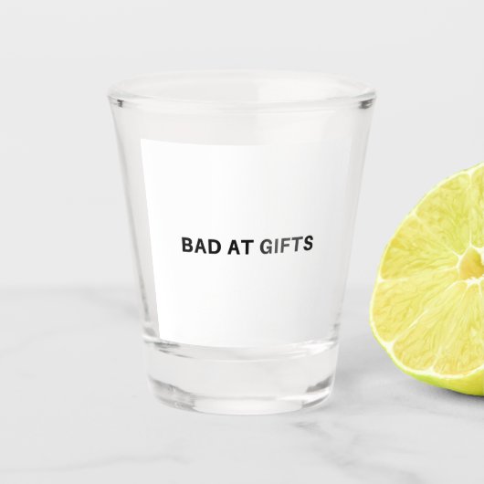 Lijn 6 van I, Sinkgat Shot Glas (Voorkant)