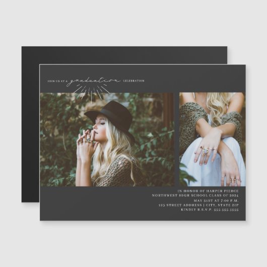 Lijn Art. 2 Fotogradiënt Gray Magnetic (Voorkant / Achterkant)