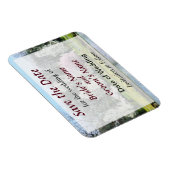 Lijn bloeiende bomen sparen de Datum Magneet (Rechterzijde)