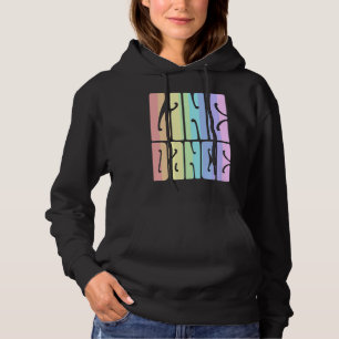 Lijn Dans Pastel Hippie Hoodie