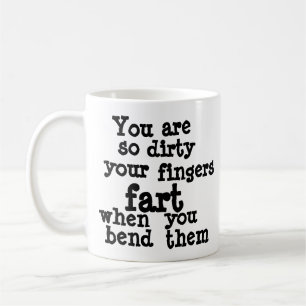 Lijn Farty Fingers Koffiemok