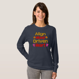 Lijn Hart Gestuurd Door De Geest T-shirt