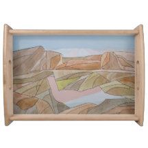 Lijn met verloren Waterverf Lijn afdrukken