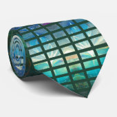 Lijn nucleaire explosie volle Stropdas (Opgerold)