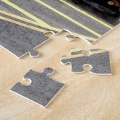 Lijn politieauto's legpuzzel (Zijkant)