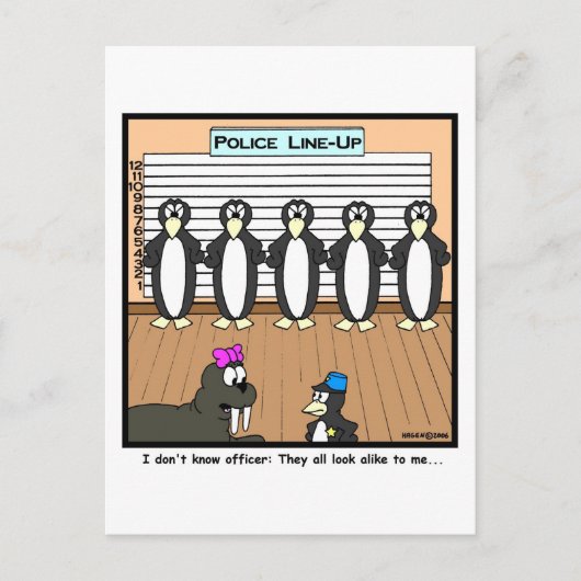 Lijn-up Briefkaart (Voorkant)