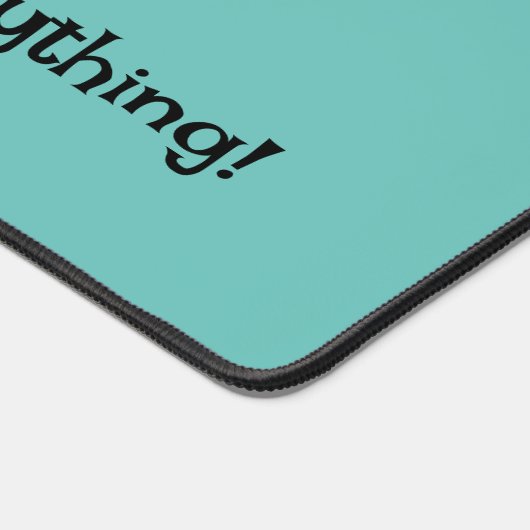 Lijn van Black Paw Prints Design Desk Mat (Hoek)