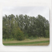 Lijn van het landschap Mousepad van de Leerbomen Muismat (Voorkant)