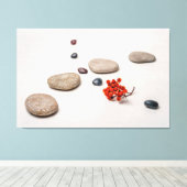 Lijn van leven en liefde canvas afdruk (Insitu (Houten vloer))